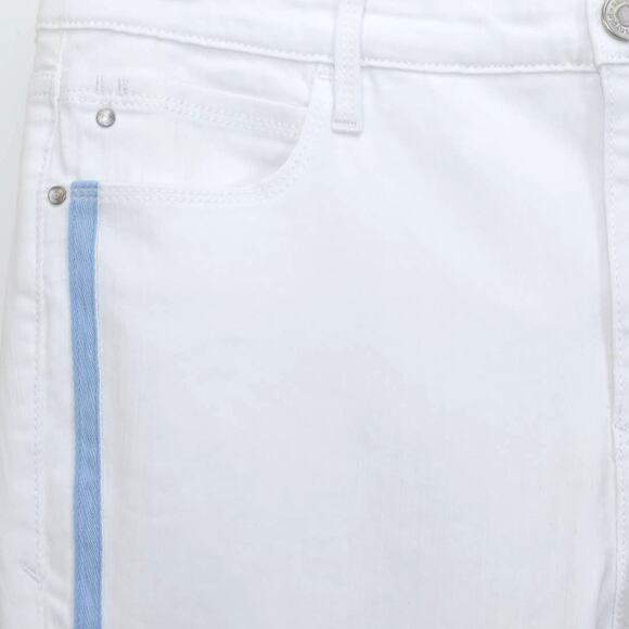 Skinnygirl Broadway High-Rise Skinny Jeans - Size 28/Womens 6 - White/Blue - NWT - Picture 4 of 6